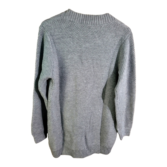 Women sweater cardigan open front button and pockets NEW - Picture 2 of 4